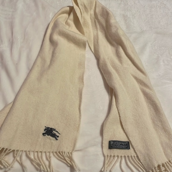 Burberry scarf 100% cashmere - Picture 1 of 5